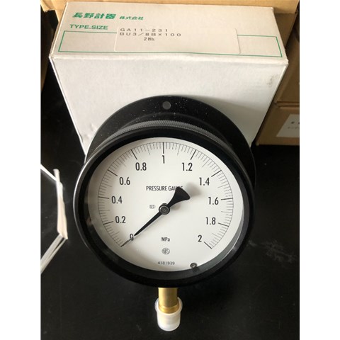 NKS长野计器密闭型压力表BE12-143/BE12-131/BE12-231/BE12-141/BE12-133/BE12-233/BE12-281