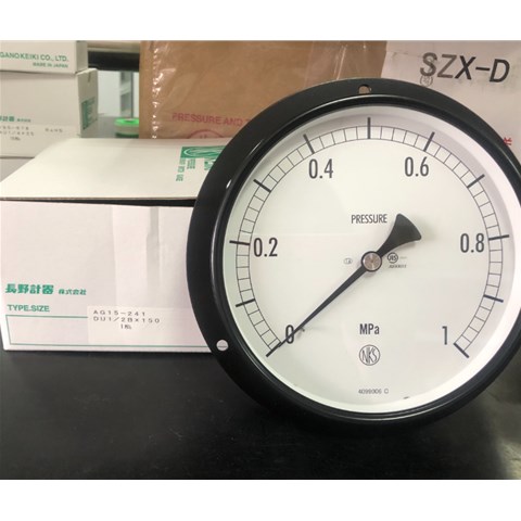 NAGANO长野计器NKS电接点压力表    JM11-131 -0.1～0.3MPa    JM11-231 -0.1～0.3MPa