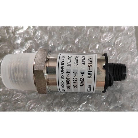 NAGANOKEIKI长野计器压力变送器    KP15-17G-S4W1 -100~0kPa