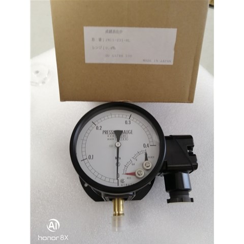 NAGANO长野计器NKS电接点压力表JM11-231电接点压力表JM11-231-3C07000XXXX1(0-0.4Mpa) 带厂家检测报告