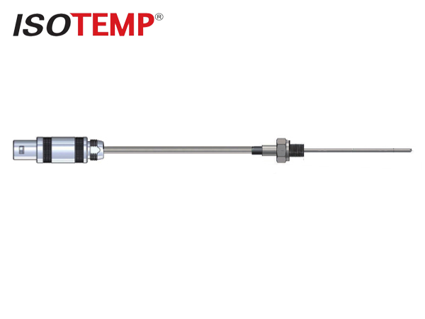 德国伊索 ISOTEMP MR10 拧入式导线带LEMO插头铠装铂电阻