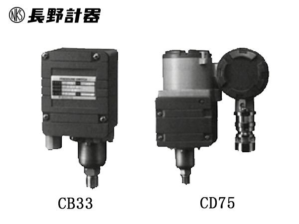 日本长野计器NKS CB33压力开关-CD75耐压防爆型压力开关