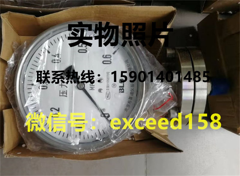 BLD布莱迪隔膜耐震压力表YTHN-150  0-0.6MPA2