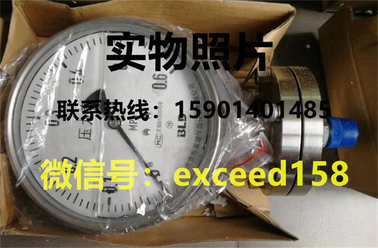 BLD布莱迪隔膜耐震压力表YTHN-150  0-0.6MPA
