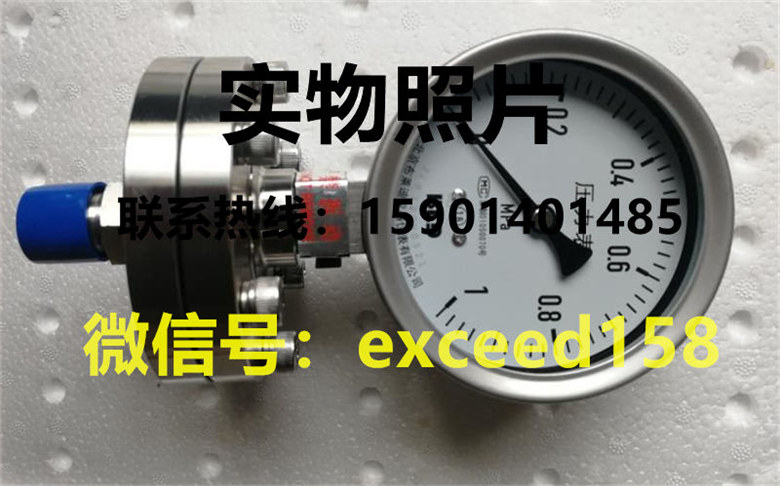 BLD布莱迪隔膜压力表PYTNH-100   0-1MPA