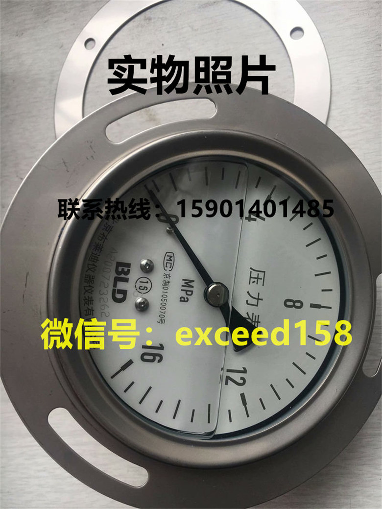 布莱迪BLD压力表YTH-100.ZT  0-16MPA11