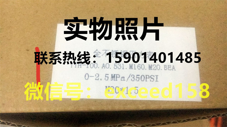 布莱迪BLD压力表YTH-100.A0  0-2.5MPA1