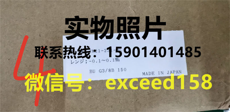 长野NKS.NAGANO KEIKI 压力表 JM21-231-2C37030XXXX0 (-0.1-0.1MPA 禁油禁水）