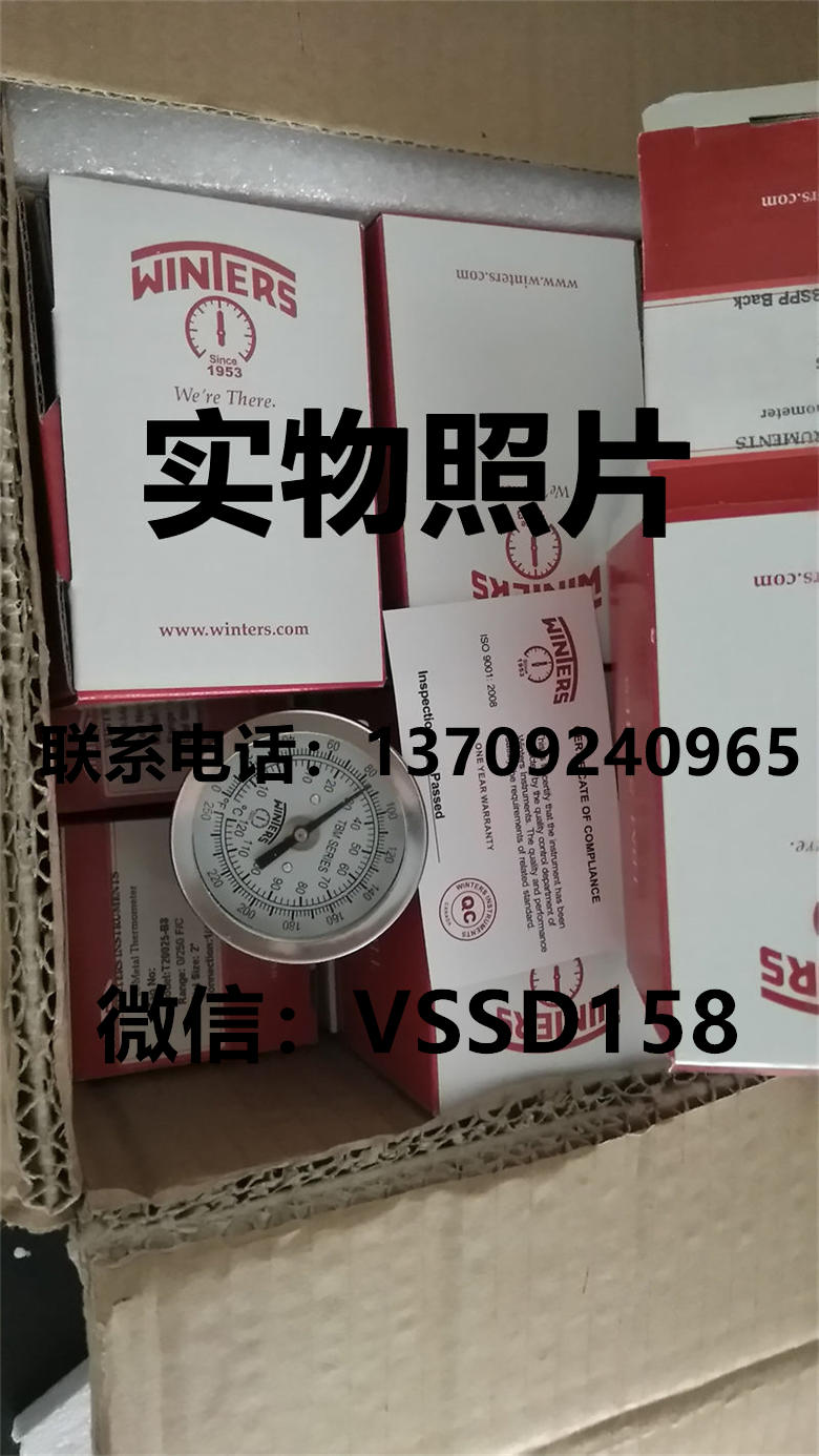 加拿大文特斯 Winters 压力表双金属温度计  压力变送器