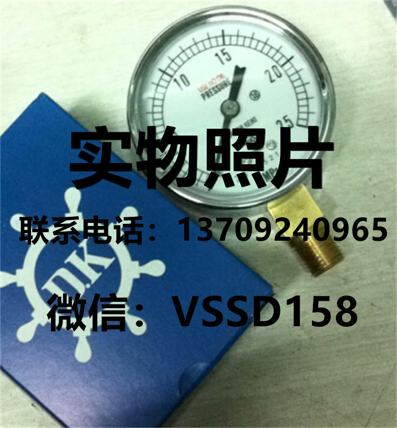 DK第一计器压力表