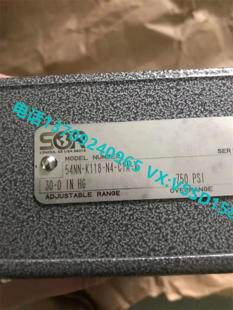 美国 SORUE 压力开关差压开关 54NN-K118-N4-C1A