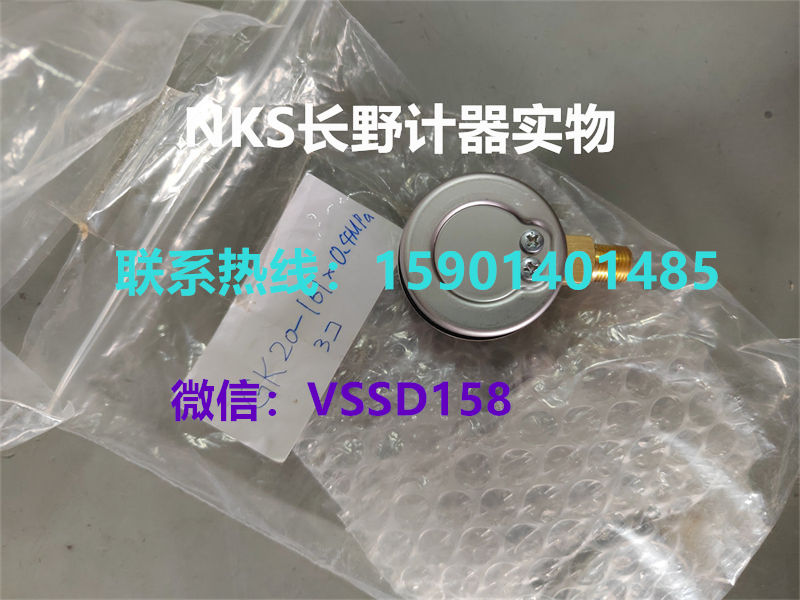 长野NKS.NAGANO KEIKI 压力表压力开关压力传感器温度计GK20-1612XXX00XXXXX0 (0~0 (3)