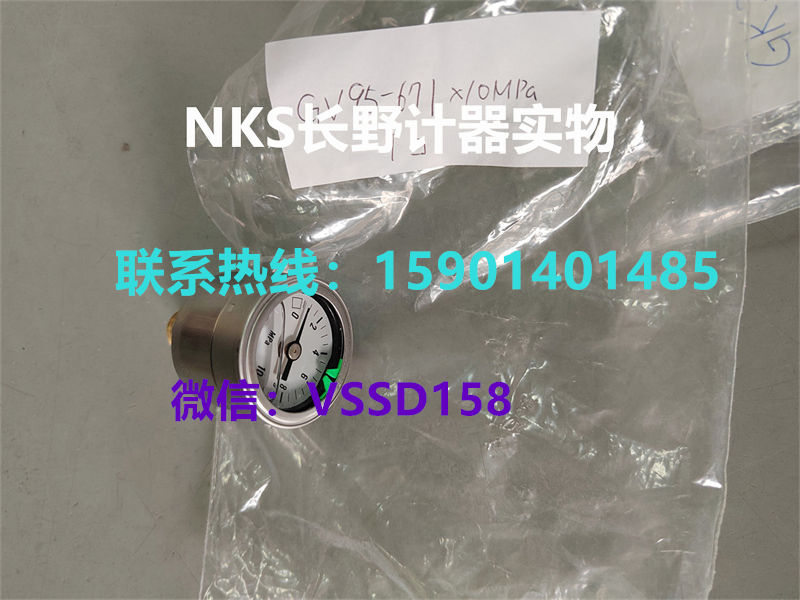 长野计器NKS压力表GV95-671-4060000XXX00-10MPA (1)