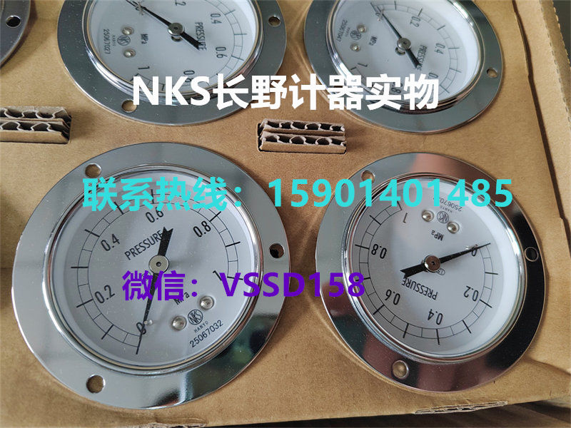 长野NKS.NAGANO KEIKI 压力表压力开关压力传感器温度计GS52-231 0-0.6MPA GS58-271-200000XXXXJ0(0-1MPa） (5)