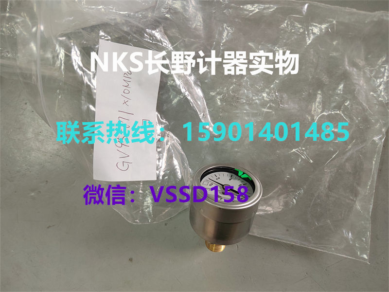 长野计器NKS压力表GV95-671-4060000XXX00-10MPA (2)