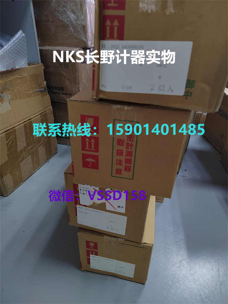 长野NKS.NAGANO KEIKI 压力表压力开关压力传感器温度计 TB12-000- 120AXXXXX000    L=6110mm  0-100℃  (2)