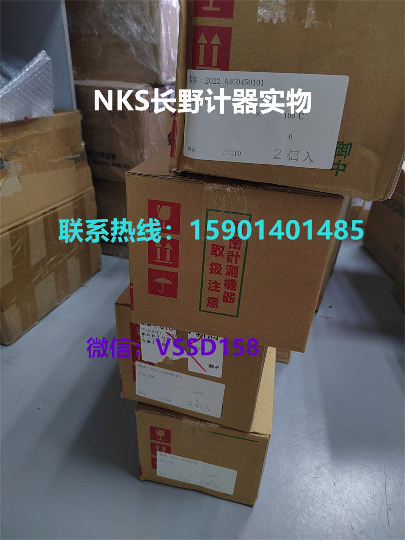 长野NKS.NAGANO KEIKI 压力表压力开关压力传感器温度计 TB12-000- 120AXXXXX000    L=6110mm  0-100℃  (3)