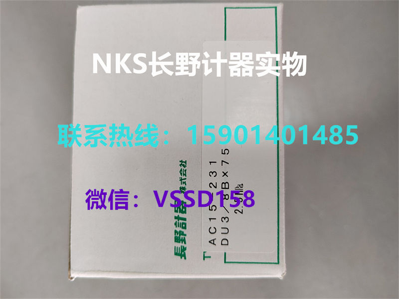 长野NKS.NAGANO KEIKI 压力表压力开关压力传感器温度计AC15-231 0-2 (3)