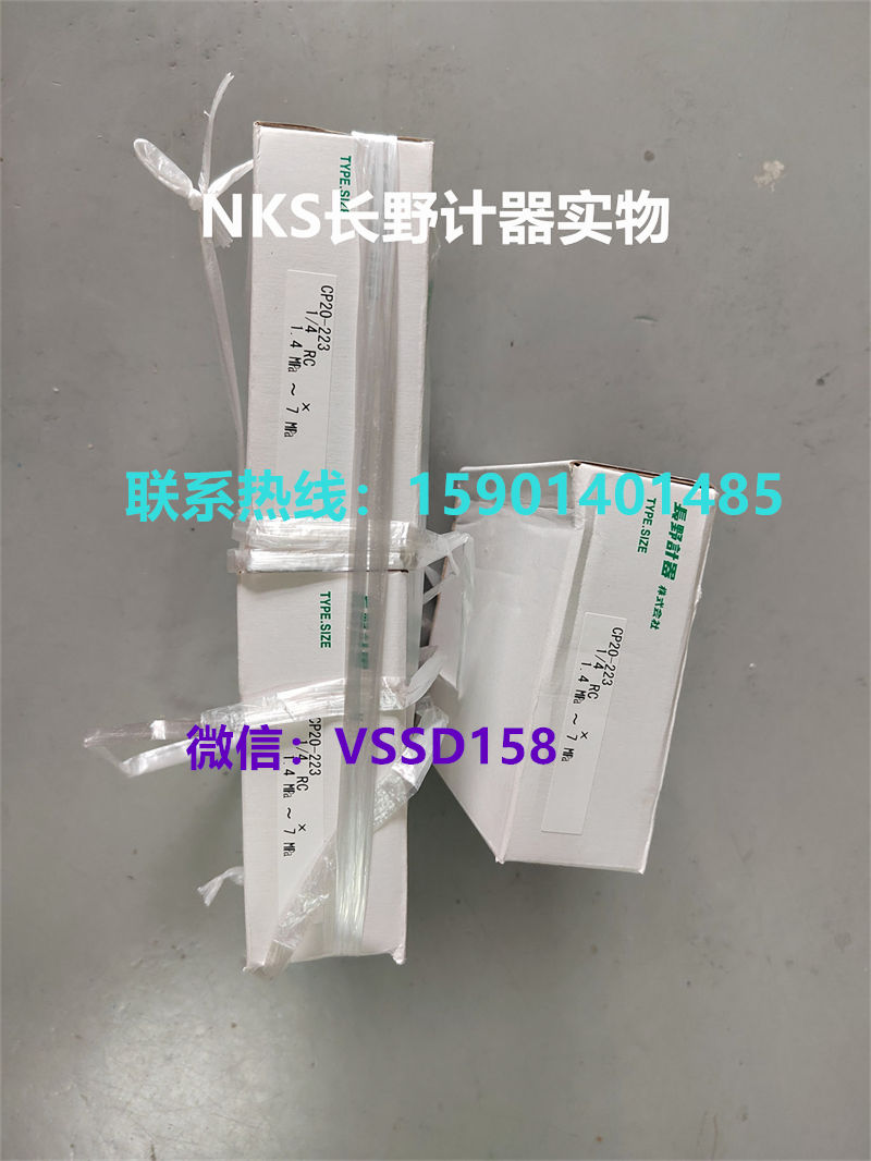 长野NKS.NAGANO KEIKI 压力表压力开关压力传感器温度计CP20-214 1A00X00XXXXX0    1.4-7MPA    CP20-223 (1)