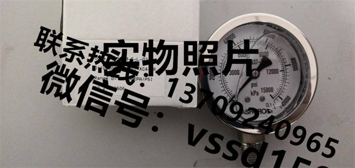 雅斯科 ASHCROFT 压力表63-5008-S--02-L-0-4000KPA-XC4-GR (3)