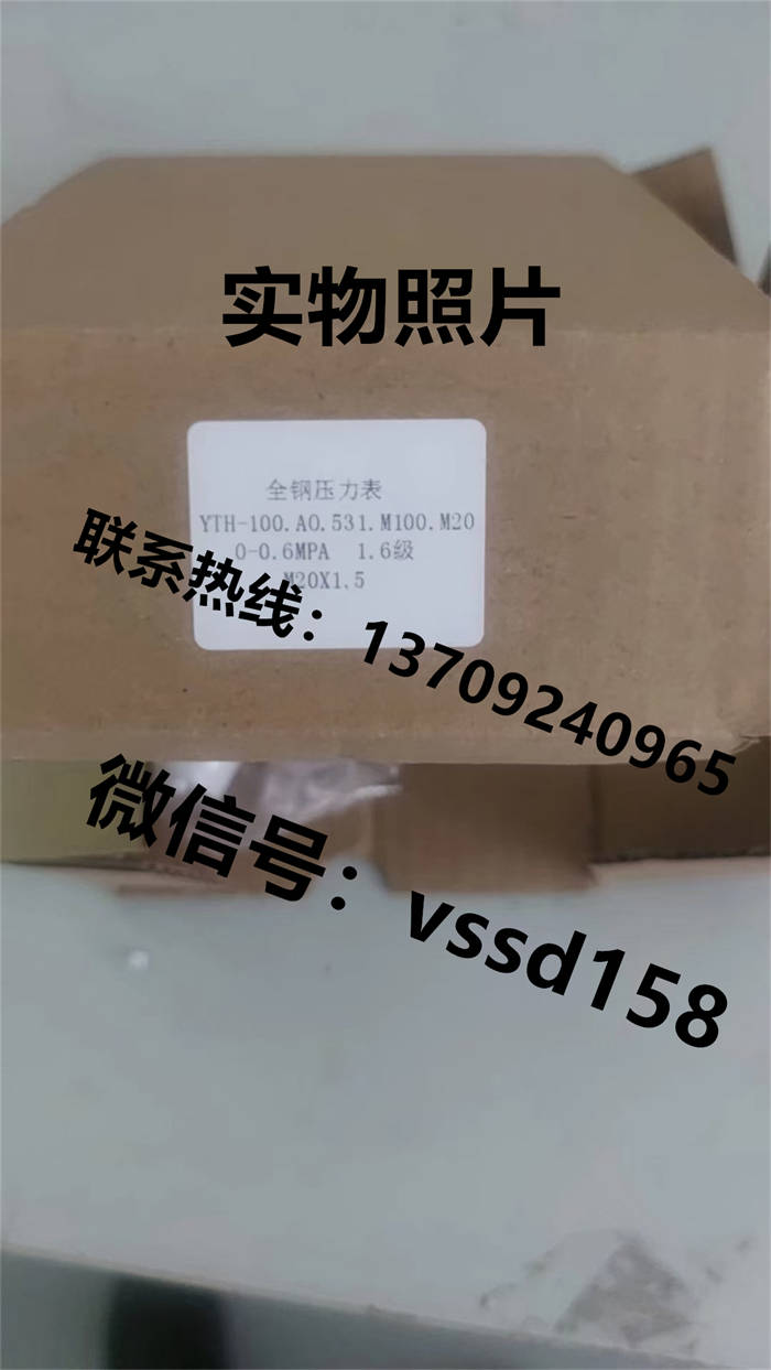 北京布莱迪BLD&brighty 压力表YTH-100.A0  YTHN-100.A0  YTN-100.A0  YTHN-63 (8)