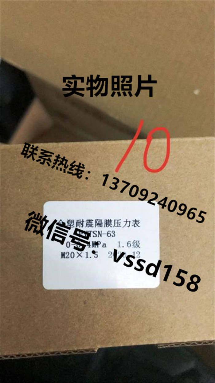 北京布莱迪BLD&brighty 压力表双金属温度计压力变送器PYTSN-63  0-1MPA  0-0 (2)