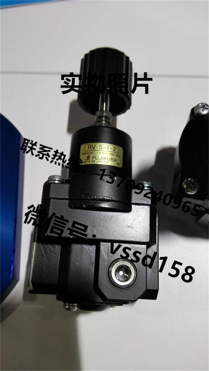 藤仓 FUJIKURA 低摩擦气缸精密调压阀精密电空变换器真空调压阀真空减压阀RV.S-1-2