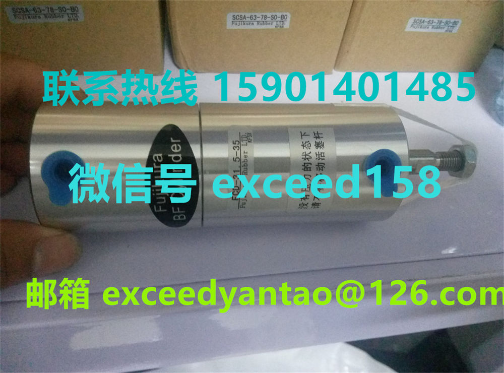 藤仓 FUJIKURA 低摩擦双动气缸FCD-31.5-35   FCD-31.5-14     (2)