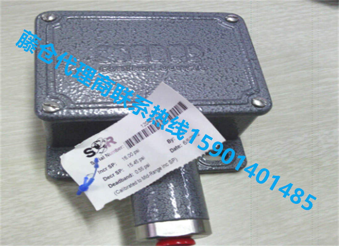 SOR压力开关现货供应54NN-K118-N4-B1A SOR真空开关3