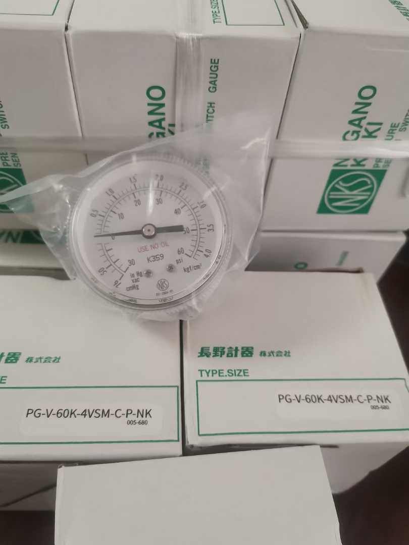 PG-V-160K-4VSM-C-P-NK  PG-V-3000K-4VSM-C-P-NK 长野NKS压力表 正品全新 (1)