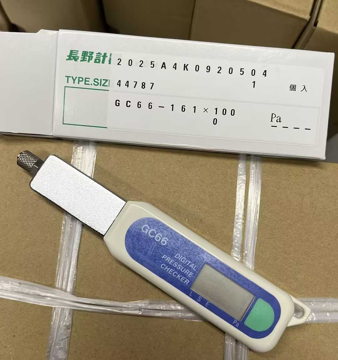 长野NKS.NAGANO KEIKI数显压力计GC66-16110BXXXXXXXX0 (0~100PA) GC66-161-10BXXXXXXXX0 0-500Pa