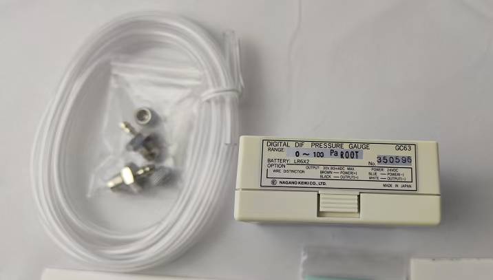长野计器NAGANOKEIKI数显微差压表GC63-111Q9XXDXXXXXX0 (0-500PA) (2)