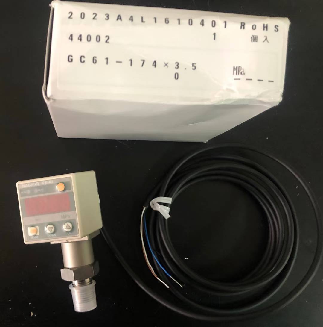 长野计器 NKS GC61-174-27N300 0 一般产业用数字压力计GC61-174-27N310XXXXX0 0-3.5MPA