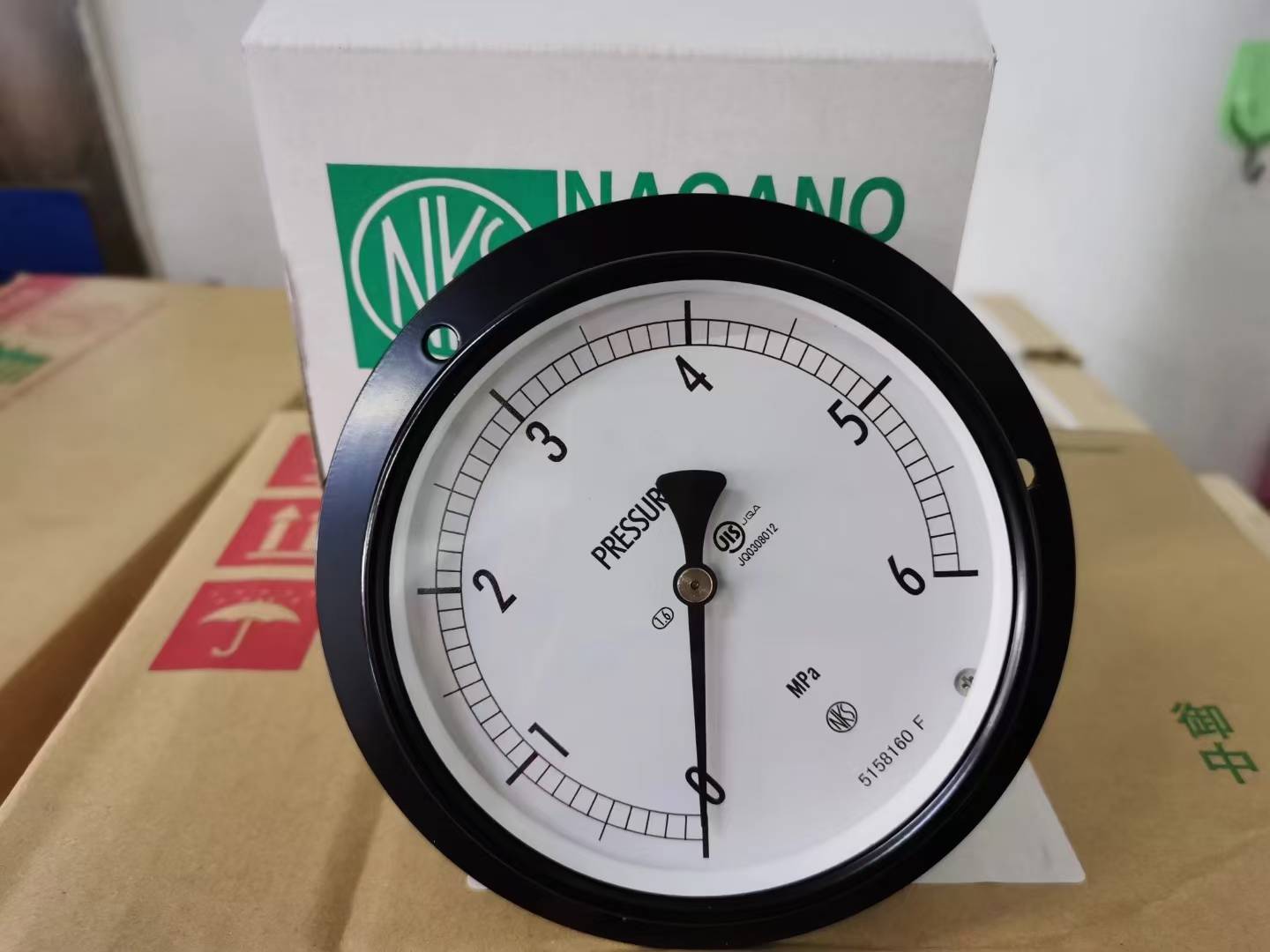 长野计器压力表GV44-133 GV49-183日本NAGANOAE20-1314000000XXXJO 0~6MPA