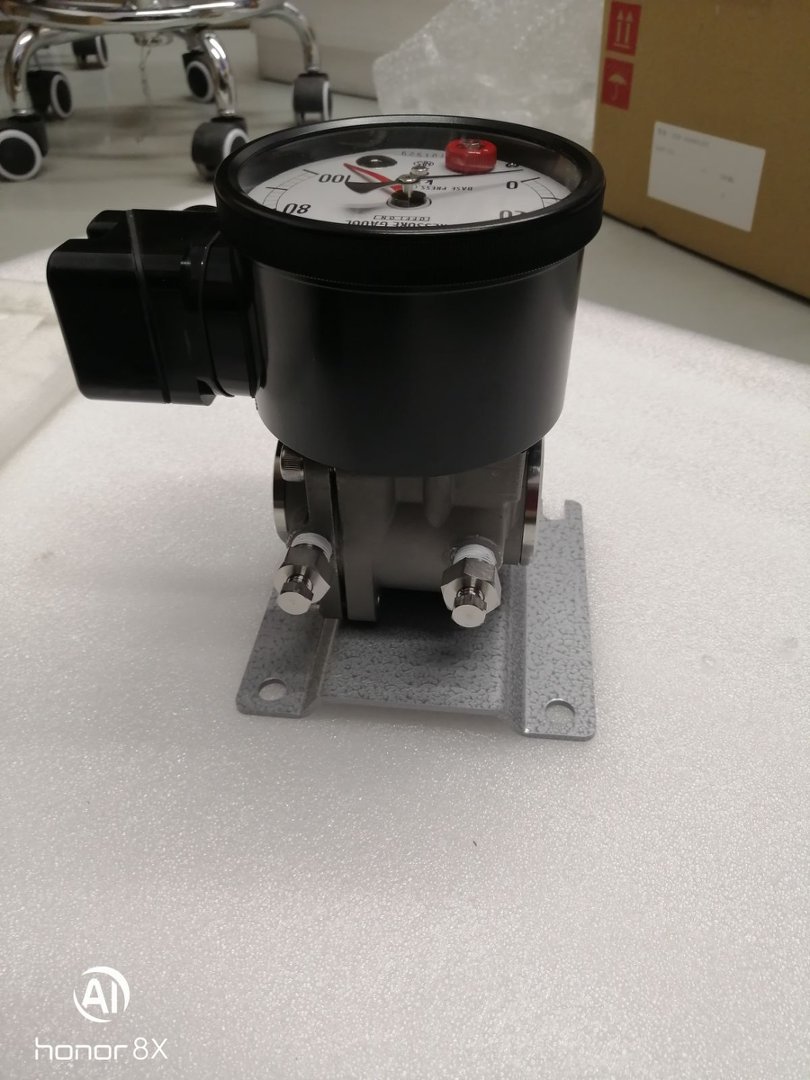 NKS长野计器NAGANOKEIKI日本长野电接点差压计DG97-273-2A0K00XXXXX1(0~100KPA)    带厂家检测报告 (3)