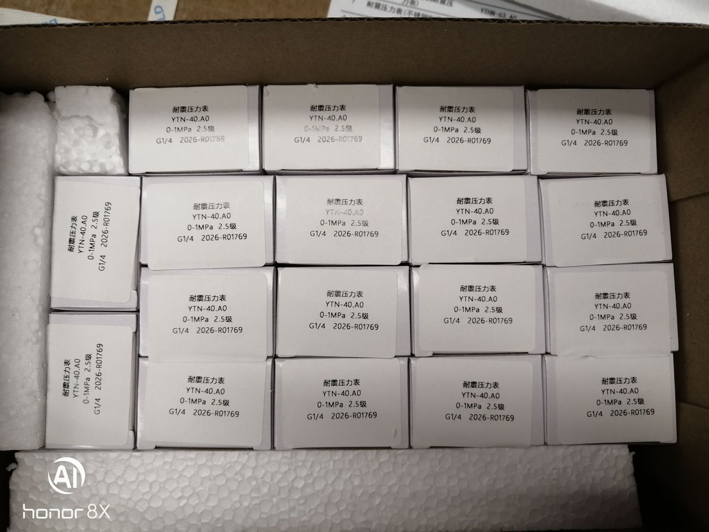 布莱迪BLD 全不锈钢波登管压力表 YTH-40 (1)