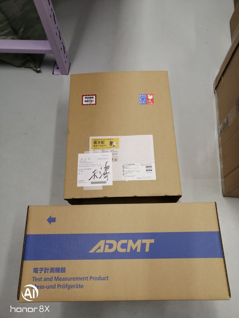 本ADCMT爱德万数字万用表7355 7355+03多功能台式数字万用表 (3)