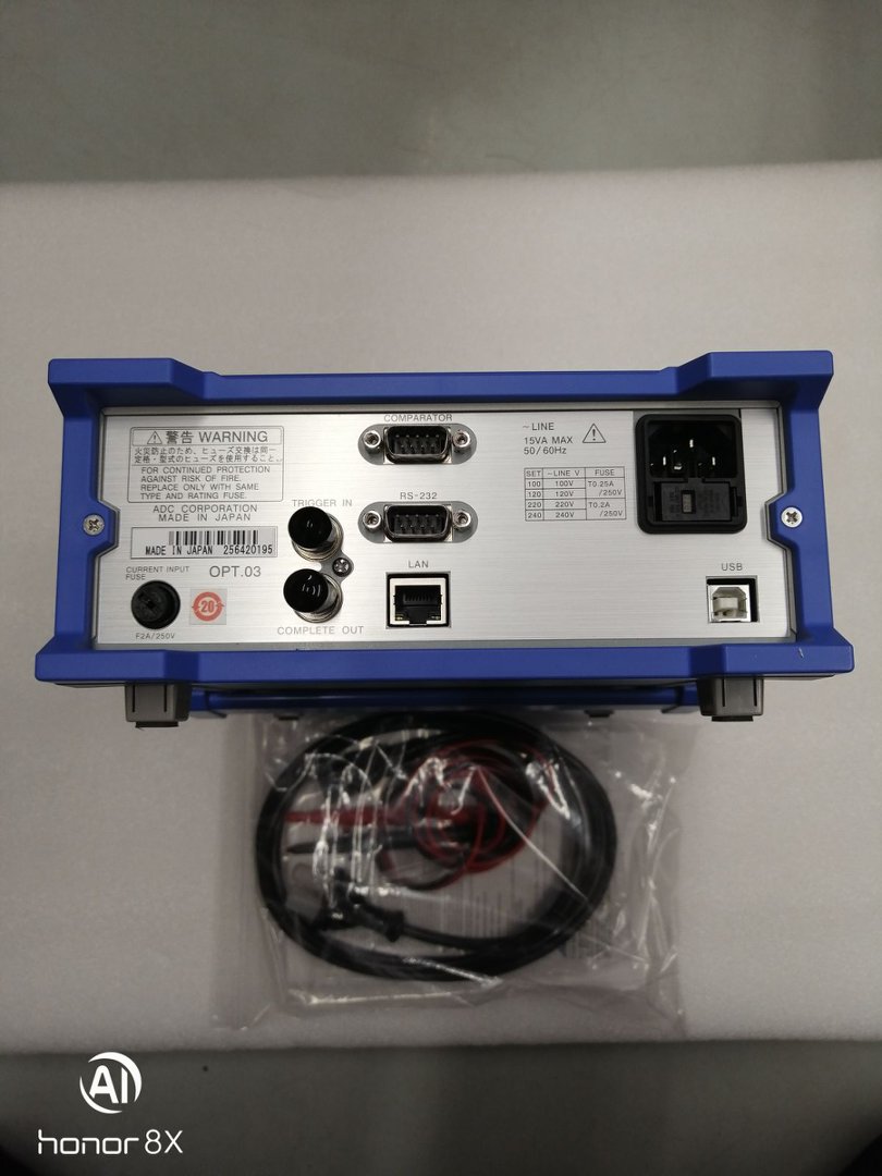 本ADCMT爱德万数字万用表7355 7355+03多功能台式数字万用表 (1)