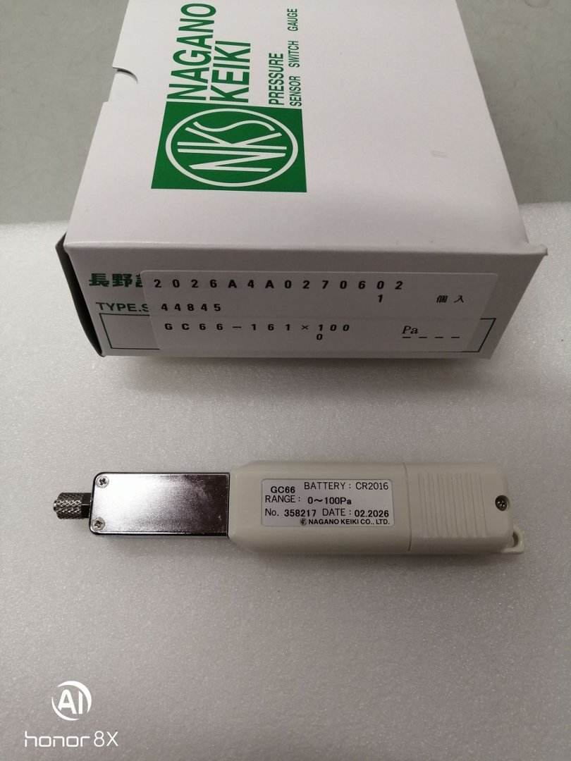 长野计器NKS-GC66系列 -数字压力检测器GC66-16110B  0-100Pa (1)
