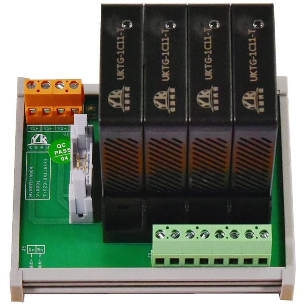 优控YK  AI/AO/AC模拟量输入输出快接模块 UKTB-AO04