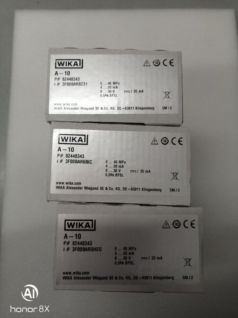 WIKA变送器A-10德国WIKA威卡压力变送器A-10 (0-40MPA) (2)